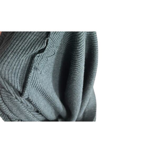 Prana Women’s Foundation Rib Tee Dark Teal XS Green Baby T-shirt Fitted Stretch - Picture 7 of 8